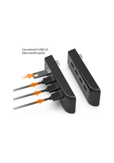 Dobe Pc Ps5 Usb-hub Çoklayıcı 4 Portlu