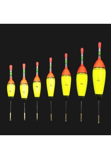 Çoklu Modeller Aydınlık Balıkçılık Şamandıra Eva Köpük Gece Balıkçılık Şamandıralar 40g