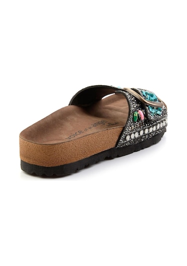 Platin Kadın Terlik K04319811287 Platin