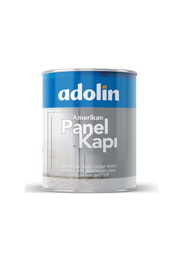 Adolin Amerikan Panel Solvent Kapı Boyası Beyaz 3 KG