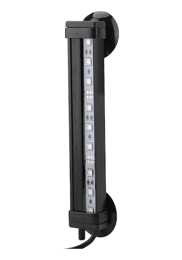 Qingmipy 31cm Akvaryum Led Işığı - Renkli 4 Modlu Kumanda Kontrollü - Su Altı Balık Tankı Aydınlatması - Enerji Tasarruflu - Avrupa Şarjı Pil Dahil