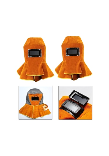 Jialan Deri Kaynak Kaput Kask Koruyucu Donanım Kaynak Tam Kafa