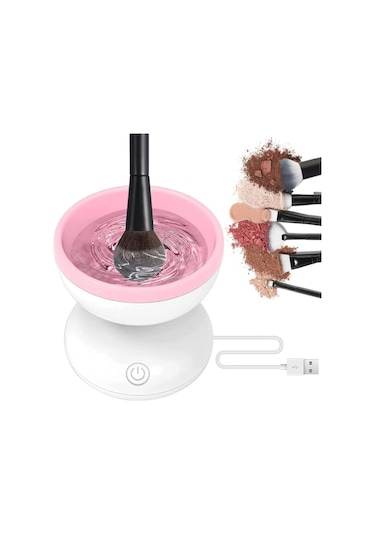 Otomatik Makyaj Fırçası Temizleyici - Hızlı Ve Kolay
