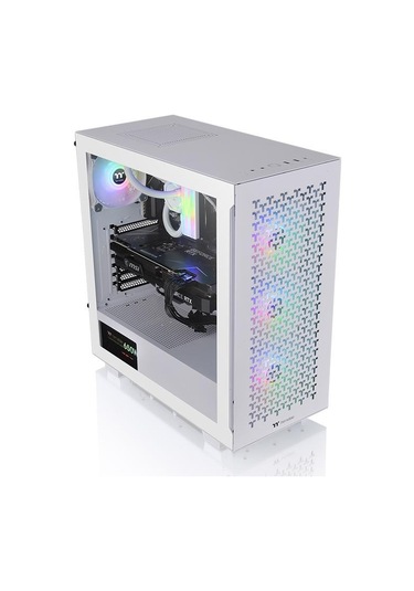 Thermaltake V350 TG CA-1S3-00M6WN-03 Gaming Mid-Tower Bilgisayar Kasası Beyaz
