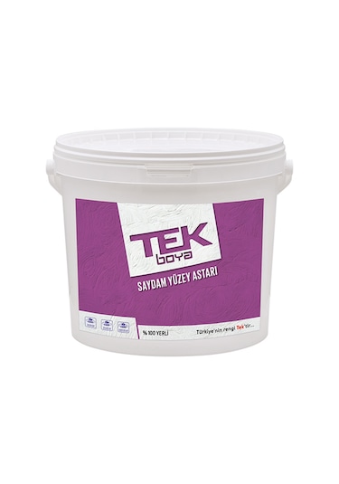 Tek Saydam Yüzey Astarı Fayans Üstü Astar 1,925l 3,5kg