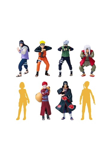 Naruto 8'li Koleksiyon Figür Seti Model 3