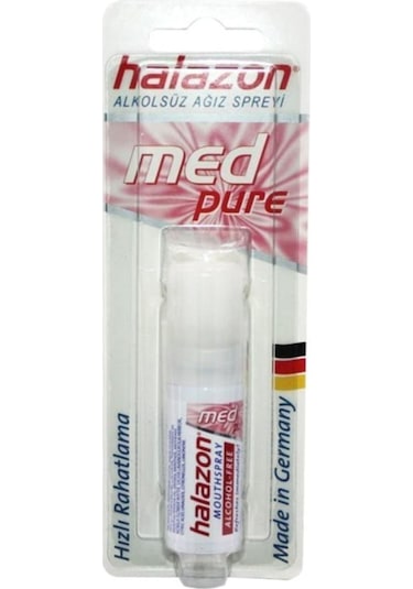 Halazon Pure Hızlı Alkolsüz Ağız Spreyi 15 ML