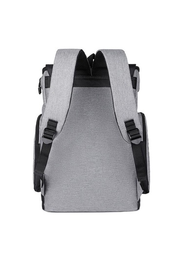 Siyah Trendy Yüksek Kapasiteli Erkek Sırt Çantası Eğlence Açık Seyahat Çantası Bilgisayar Çantası Ortaokul Öğrencisi Kolej Okul Çantaları Siyah