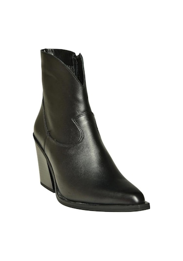 Fox Shoes V654081903 Siyah Hakiki Deri Kalın Topuklu Western Kovboy Kadın Bot Siyah-hakiki Deri Fox Shoes V654081903 Siyah Hakiki Deri Kalın Topuklu Western Kovboy Kadın Bot Siyah-hakiki Deri