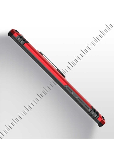 Galaxy Note 9 Kılıf Zore Vega Kapak Kırmızı