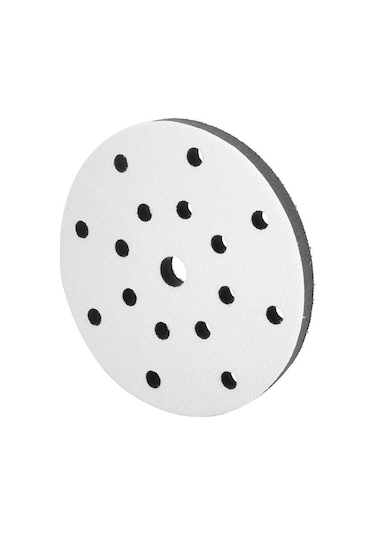 Lemestar 150mm Yumuşak Süngerli Titreşim Önleyici Zımpara Pedi 15 Delik - Sessiz Ve Kolay Kullanım