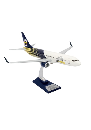 Zekupp Boeing 737-800 1/100 Ölçek Fenerbahçe Lisanslı Çizgili Tas