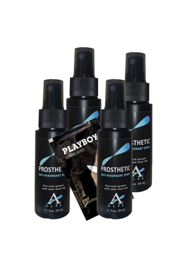 Prosthetic Anti-perspirant Spray 4 Adet 50 Ml Kötü Ter Kokusu Önleyici Sprey + Yanında Jel Hediye