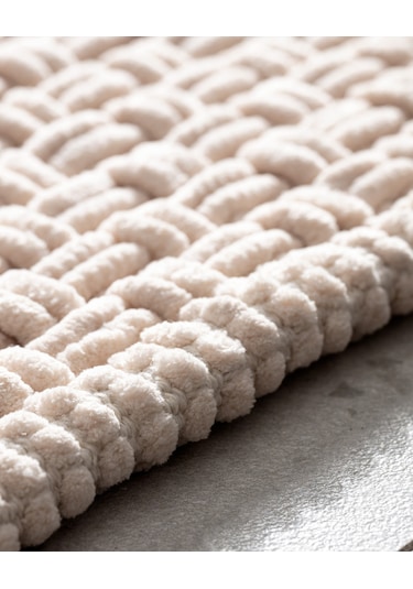 Madame Coco Najac Banyo Paspas - Krem - 50x80 Cm 8684427045336 Ekru