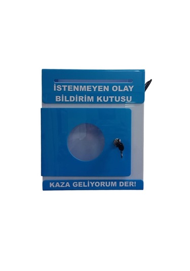 Mavi İstenmeyen Olay Bildirim Kutusu