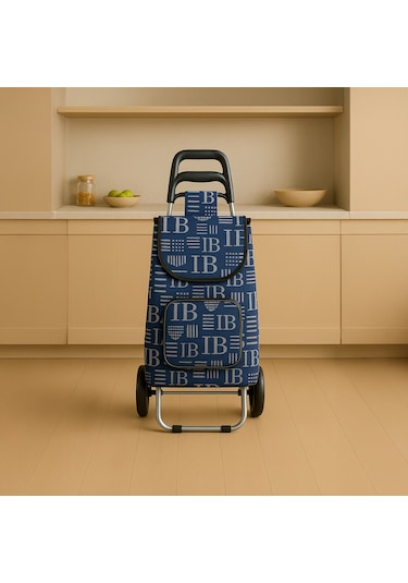 Vadi Su Geçirmez Çantalı Katlanabilir Alüminyum Pazar Arabası