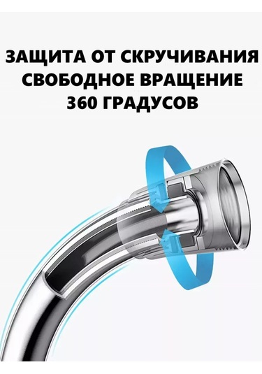 Savol Bide Hijyenik Duş İçin Güçlendirilmiş 1m Hortum 432155892 Gri