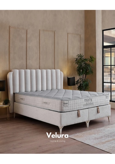 Viscopratic Tek Kişilik Yatak Baza Başlık Seti 140 X 200 140 x 200 CM