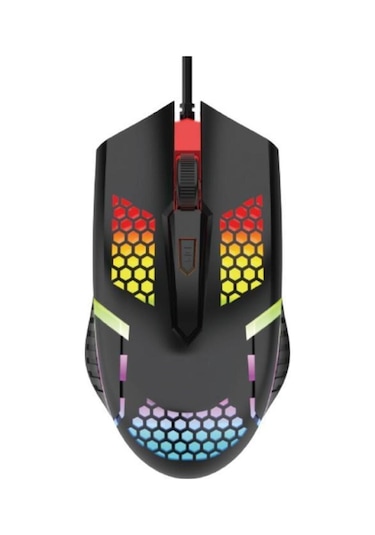 Tm-15 Usb Rgb Aydınlatmalı Kablolu Gaming Oyuncu Mouse -