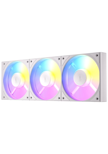 Antec C120 Argb 3 Lü 120mm Pwm Fan Seti Daisy-chain Asus Aura Sync Uyumlu Beyaz 120*120*25mm