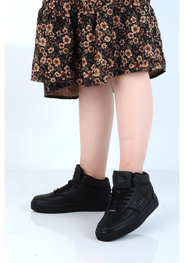 Mp 232-1290zn Kadın Basket Spor Ayakkabı Siyah