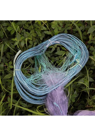 Novahub 1.8mm 30m Balık Ağ Monofilament, 20mm Ağız Delikli Tek Katmanlı Balık Ağları