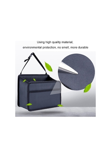 Createtech Litchi Kutusu H613 Katlanır Çöp Torbası, Asılı Araba Fonksiyonlu