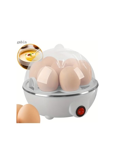 Willowhaven Beyaz Yumurta Pişirici Anti Kuru Yanma Otomatik Kapama Ofis Ve Fitness İçin Sağlıklı Yağsız