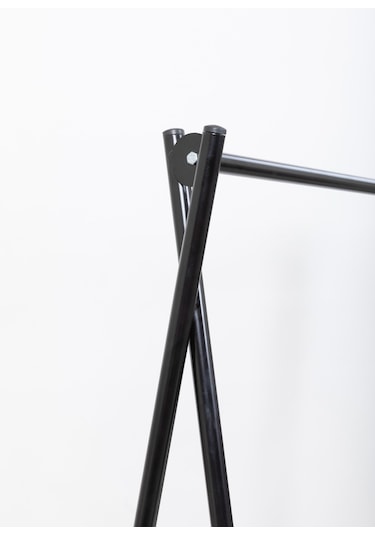 Metal Elbise Askılığı, Demonte Stand, Mağaza, Orta Stand, Askılık Siyah