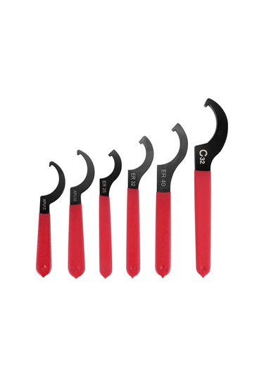 6 Parça Anahtar Seti Ayarlanabilir Bobin Anahtarı Anahtar Kancası