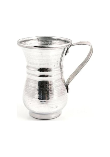 El Dövmesi Alüminyum Ayran Bardağı 3 Adet Alüminyum Su Tası