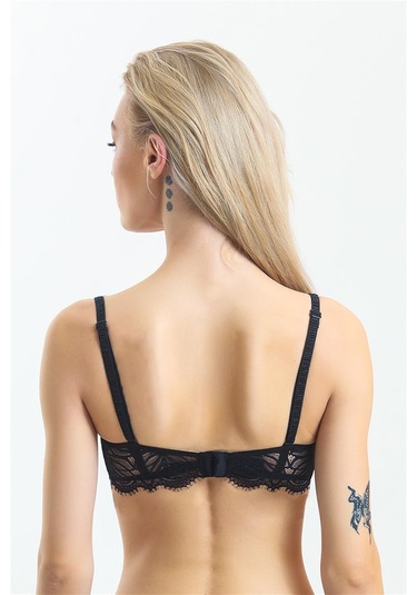 Magic Form 3769 Kadın Dantelli Destekli Sütyen-siyah Siyah