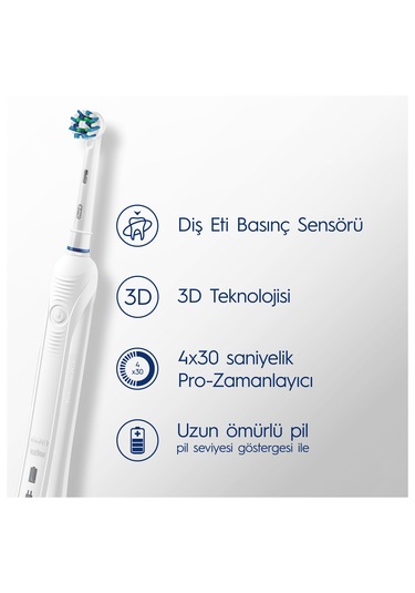 Oral-b Pro Clean Şarjlı Diş Fırçası Siyah + Seyahat Kabı