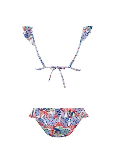 U.S. Polo Assn. Kadın Desenli Bikini Takım