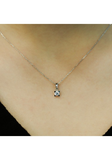 Lova 0,20 Karat Pırlanta Tektaş Kolye - 2010002
