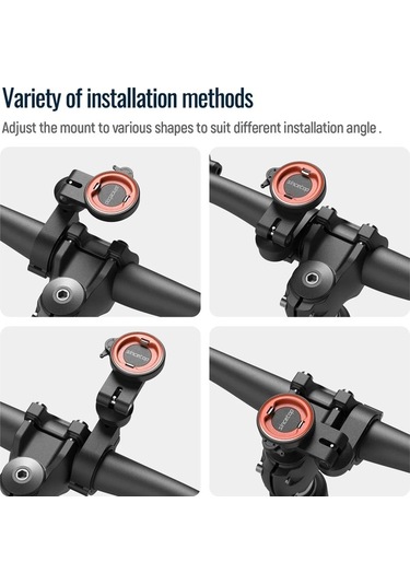 Tysm Joyjadehub Motosiklet/bisiklet/cep Telefonu Tutucu L061 - Universal Montaj - 60g Ağırlık - Pc+alu Malzeme 1pc