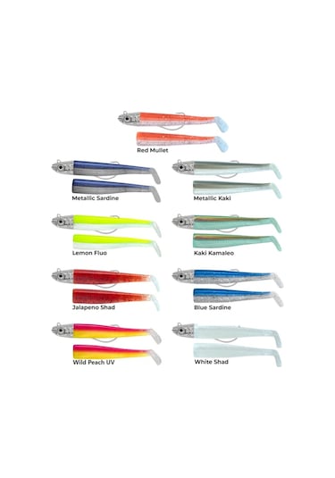 Gt-bio Combo + Body Roller Shad 125 - 36gr Silikon Yem - Metallic Sardine