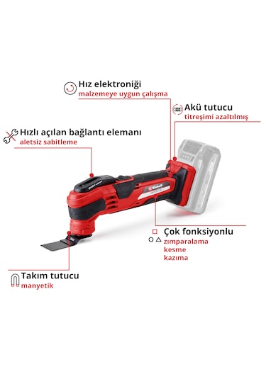 Einhell VARRITO - Solo Akülü Raspalama Makinesi - 4465160