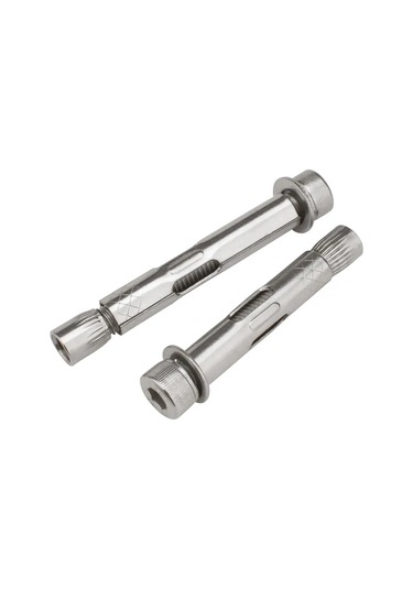 M6 M8 M10 M12 Hexagon Hex Socket Kafa Yerleşim Vıdacı 304 Paslanmaz Çelik Genişleme Cıvatası Renk: 70mm, Boyut: M121pcs