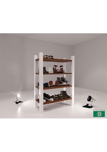 Ayakabılık Ve Havluluk İsteğe Göre Çok Amaçlı Mobilya Ahşap - Beyaz