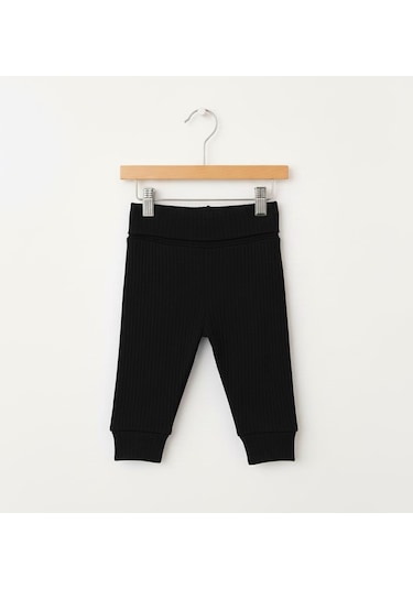 MiaBaby Basic Theme Raporlu Patiksiz Alt Siyah