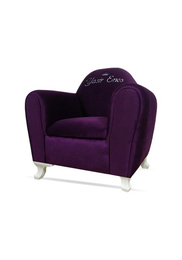 Isme Özel Çocuk Koltuğu Patlıcan Moru (224233898) Mor