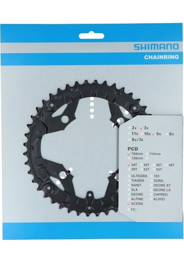 Shimano Aynakol Yaprak Acera Fc-t3010 V 48t Bcd 104 MM 9s Siyah