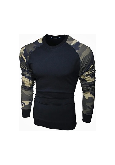 Envy Lab Uzun, Raglan Kollu Sweatshirt 4542946 Siyah