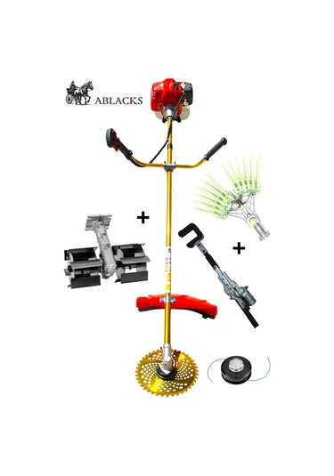 Ablacks D-47 Yan Tırpan + Tırnaklı Silkeleme + Ağaç Silkeleme + Paletli Çapa Aparatı