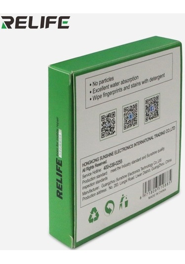 Dancemonkey Relife Rl-045 Anti-statik Telefon Tamiri Toz Bezi 50 Adet