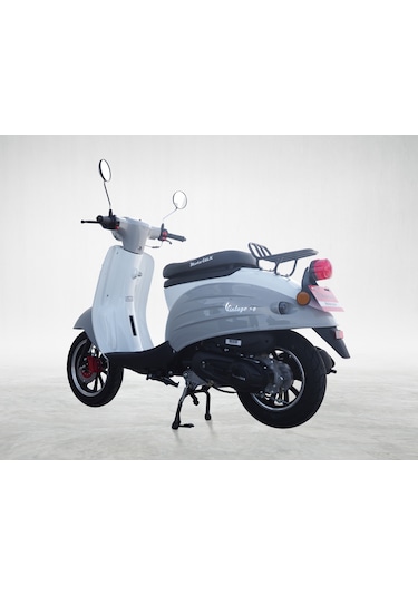 MOTOLUX VİNTAGE 50cc SCOOTER MOTOSİKLET - Gri