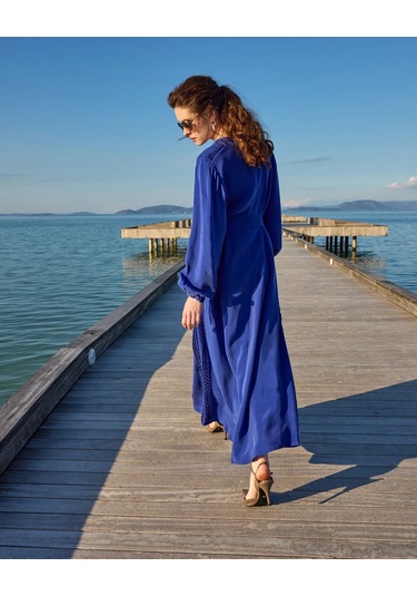 Misswhence Nervür Detaylı Elbise 39833 Siyah