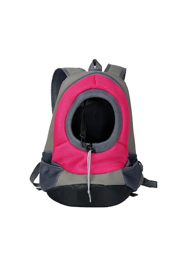 Samdoo Küçük Evcil Hayvanlar İçin Dışarı Taşıma Sırt Çantası, Kafa Dışarı, 2 Kg'a Kadar, Pembe-s Boyutu