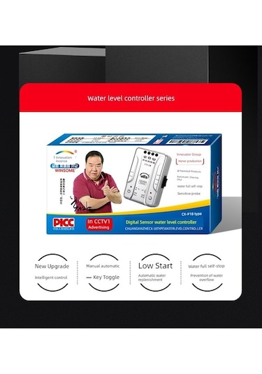 Trendooze Otomatik Su Seviye Kontrol - 20m Su Besleme + Um55852-6 Yağmurluk